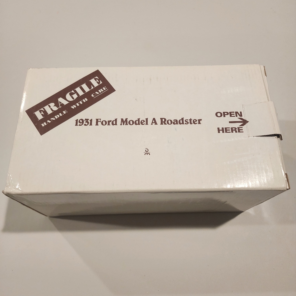 1931 Ford Model A Roadster Collectible With Box